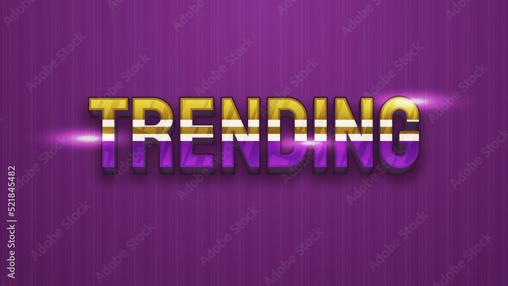 Poster Text Effect - Editable 3D Text Style. Editable Retro Vintage Text Effect. Lettering graphic style