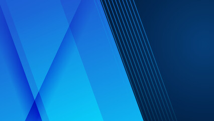 Abstract blue background poster with dynamic. technology network Vector illustration.