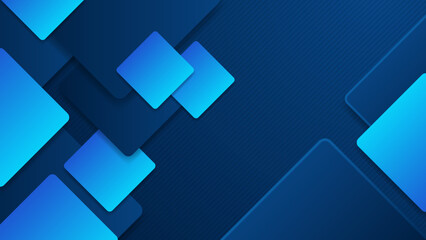 Abstract design with blue geometric background. Blue banner background. Vector abstract graphic design banner pattern background template.