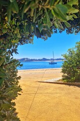 Naklejka premium river view