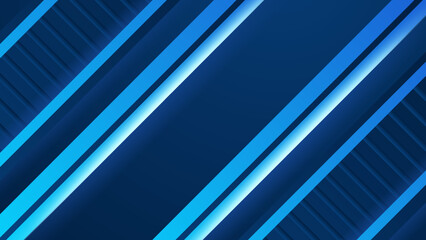 Modern dark blue background with abstract square shape, dynamic and sport banner concept.