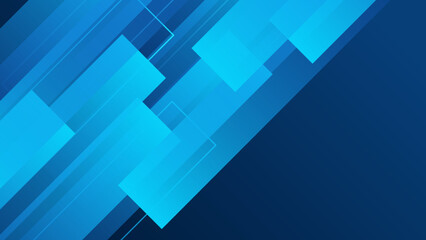 Modern abstract blue background with halftone light multiply and shiny effect vector illustration. Suit for business, corporate, banner, backdrop. Modern professional blue vector technology background