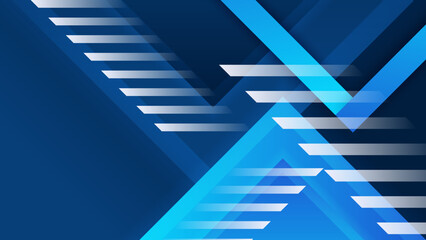 Modern abstract blue background with halftone light multiply and shiny effect vector illustration. Suit for business, corporate, banner, backdrop. Modern professional blue vector technology background