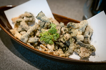 Crispy Salmon Fish Skin