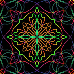 Tile seamless geometric pattern tile abstract background