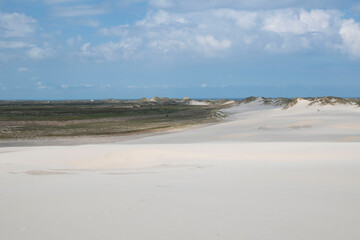 Fototapeta na wymiar sand dunes in the country