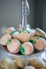 macaroons on a plate