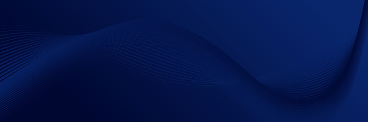 dark blue wave background with lines