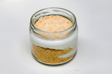 Turkish Dessert Sobiyet  Baklava, mussels baklava and classic baklava with Pistachio . Cevizli, Fistikli Baklava, top view.