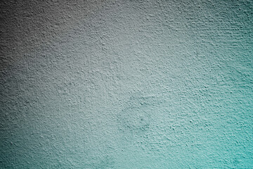 Watercolor painting on canvas with soft turquoise gradient. 