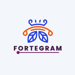 Obraz premium company loco icon, store logo icon illustrations