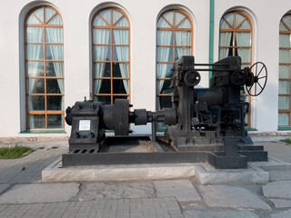 Mechanisms from the past. historical installation