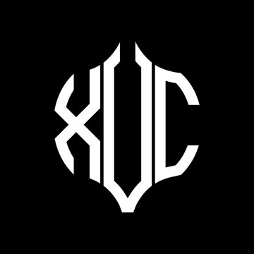 XVC letter logo. XVC best black background vector image. XVC Monogram logo design for entrepreneur and business.

