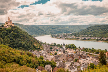 Fototapeta na wymiar Travel Germany UNESCO World Heritage Upper Middle Rhine Valley