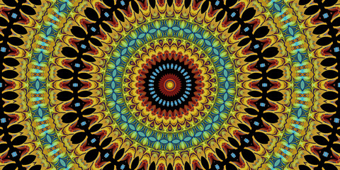 Fraktal computergenerierter Hintergrund für Grafiker und Drucksachen