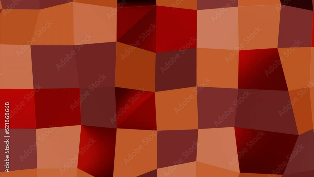 Poster wavy background of squares with shimmering colors. design. background of colored squares with 3d wav