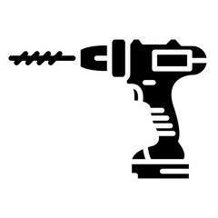 Electric drill icon