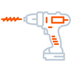 Electric drill icon