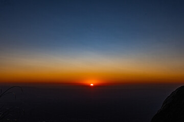 Fototapeta premium Atardecer en la Montaña, Merlo, San Luis , Argentina