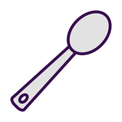 Wooden spoon icon