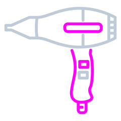 Hair dryer icon
