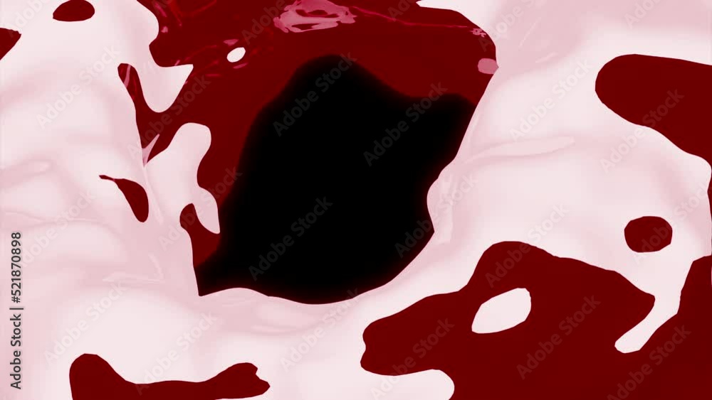 Poster moving abstract liquid with wavy ripples. design. flow of rotating 3d liquid. flow of dense liquid m
