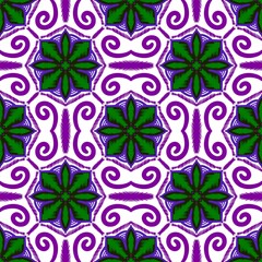 Ikat geometric folklore ornament, Tribal ethnic texture. Seamless striped pattern in Aztec style, Figure tribal embroidery, Scandinavian, Ikat pattern