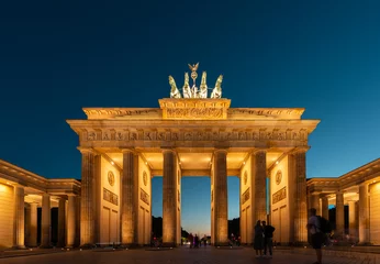  Brandenburger Tor zur blauen Stunde   Brandenburg Gate Berlin © Dennis