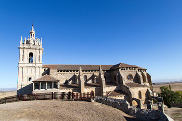 Iglesia de San Hipólito el Real (siglo XIV). Támara de Campos, Palencia, España.