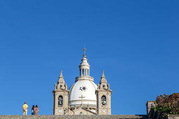 Cúpula de la basílica de Nuestra Señora de Sameiro (siglo XIX). Braga, Portugal.