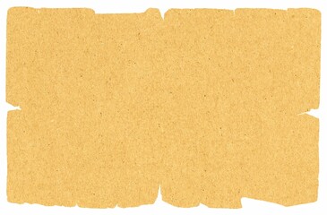 paper parchment isolated over white