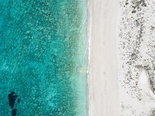 Paralia Agios Ioannis or paralia beach in Lefkada island, Greece