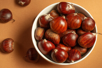 chestnuts in a bowl