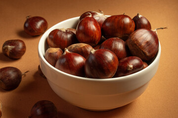 chestnuts in a bowl