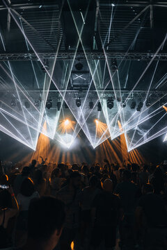 Festival mix rave party