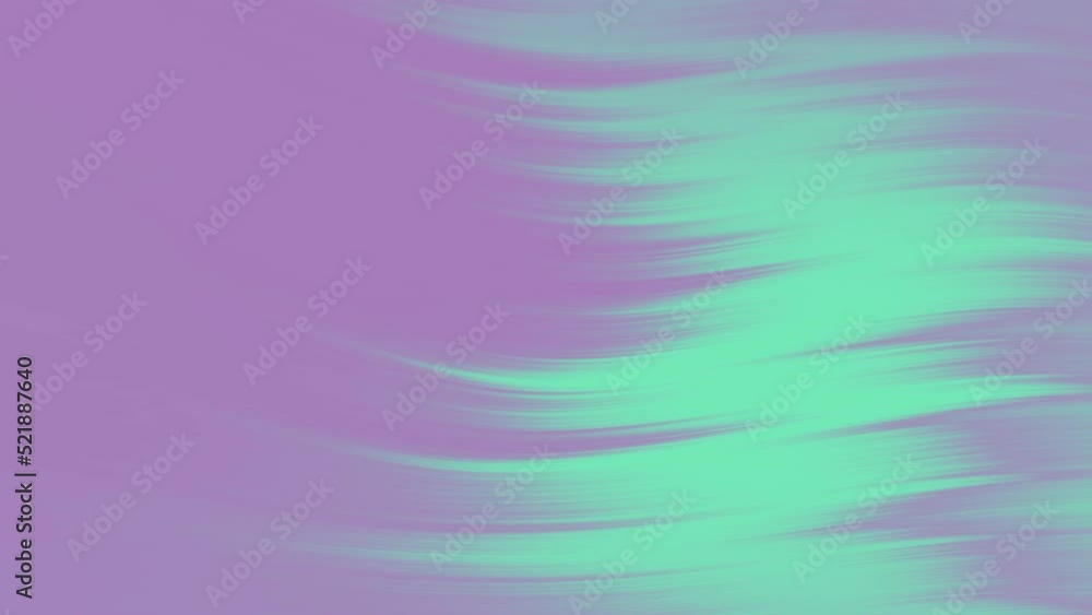 Poster purple and green motion waves flowing loop background