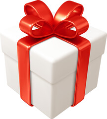 3d Gift Red