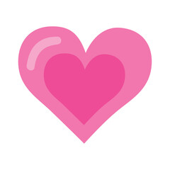 pink color heart love