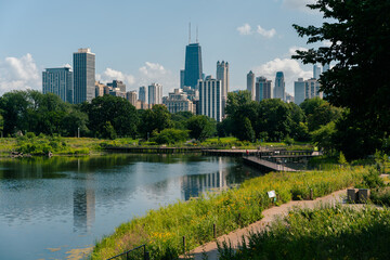 Park in City 