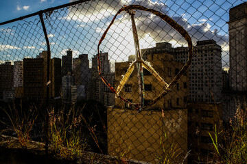 wire fence peace