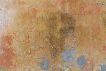 The background of the concrete is painted texture with old cracked paint