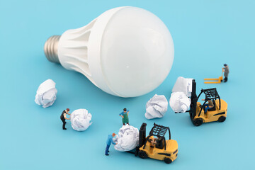 Miniature Creative Wonderful Inspiration Shipping Paper Balls