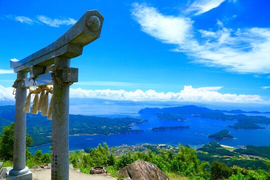倉岳神社、天草、熊本、日本