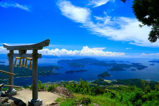 倉岳神社、天草、熊本、日本