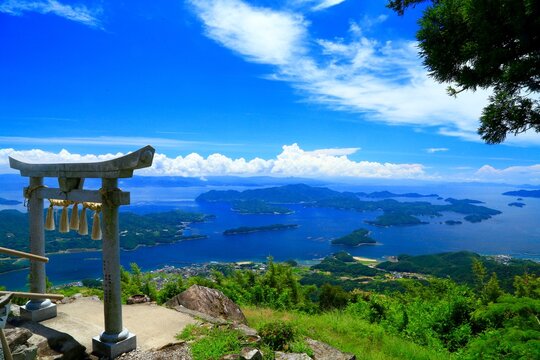 倉岳神社、天草、熊本、日本
