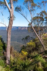 Cercles muraux Trois sœurs The Three Sisters in The Blue Mountains, NSW, Australia