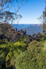 The Three Sisters in The Blue Mountains, NSW, Australia