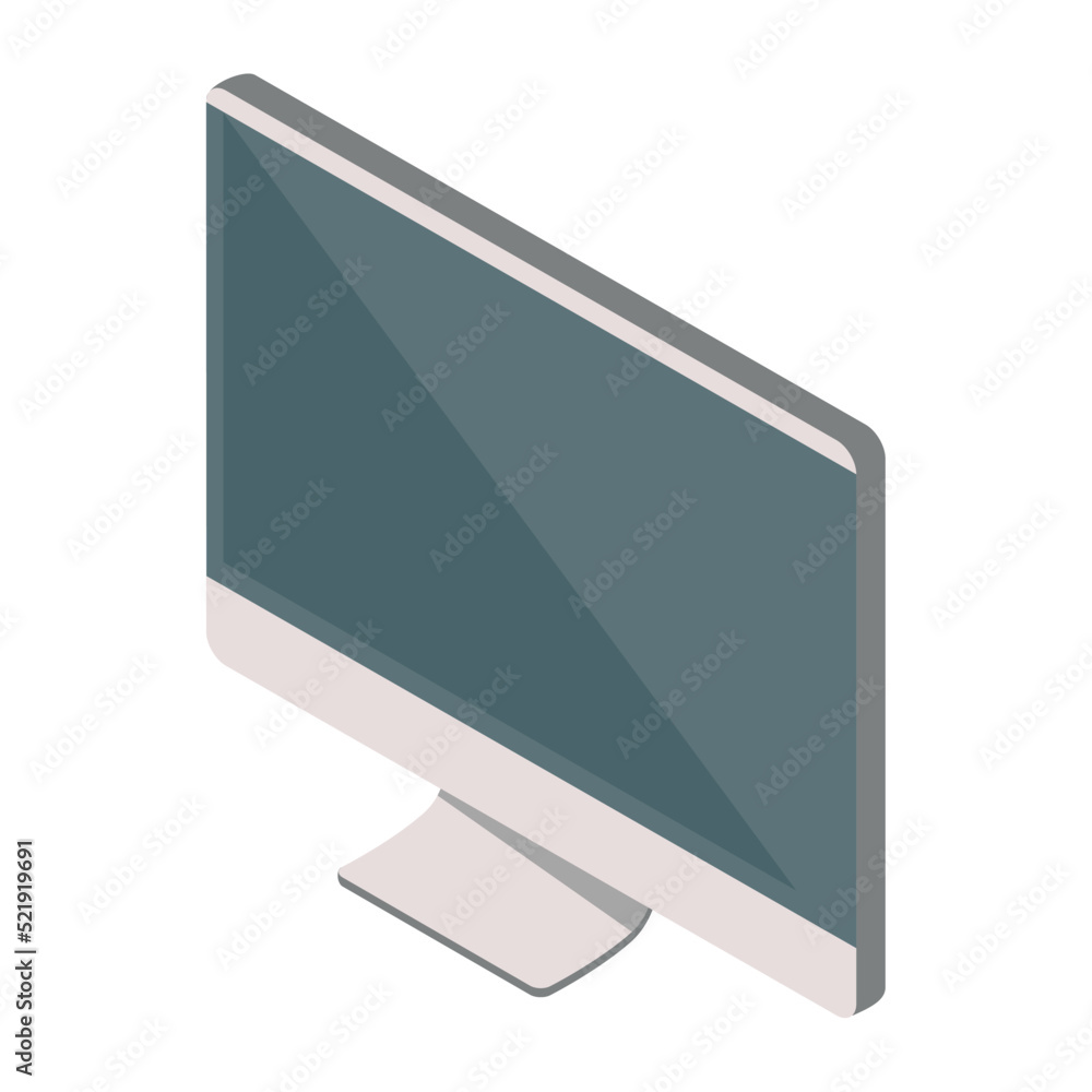 Poster desktop computer tech