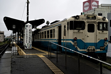 鳴門駅の汽車
