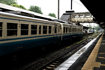 徳島駅の汽車